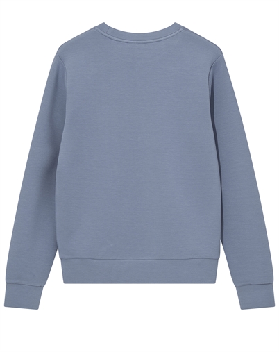 Mos Mosh Gallery - MMGAbel Crew Neck Sweatshirt - Flint Stone